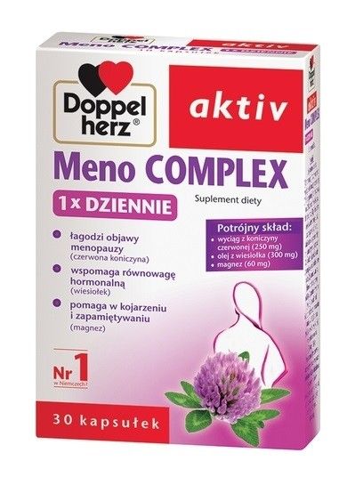 цена Подготовка для женщин Doppelherz aktiv Meno Complex, 30 шт