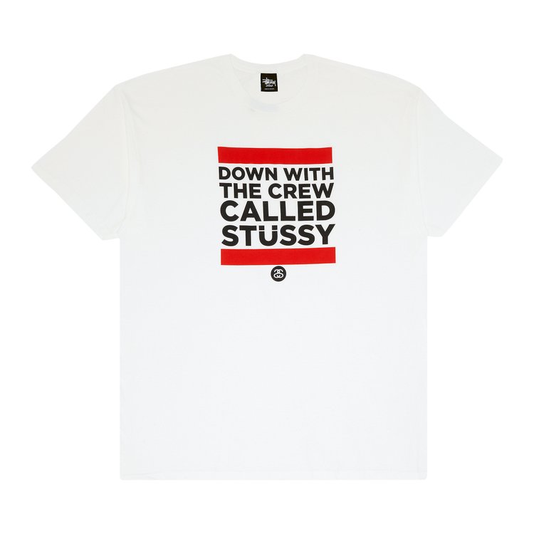 

Футболка Stussy Down With The Crew 'White', белый