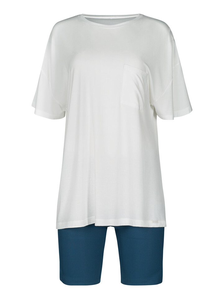 

Пижама Skiny, цвет Weiß/ Blau
