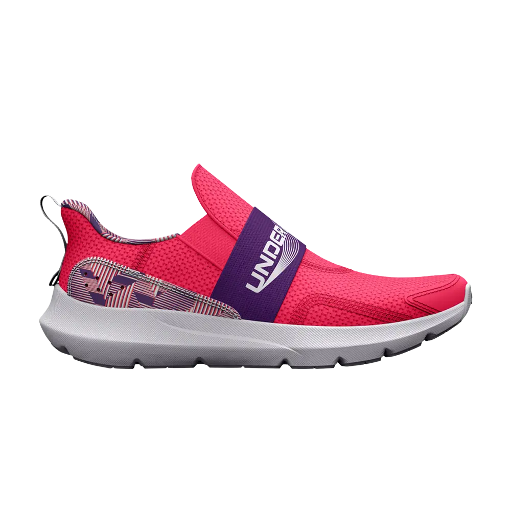 

Кроссовки Surge 3 Slip PS Under Armour, розовый