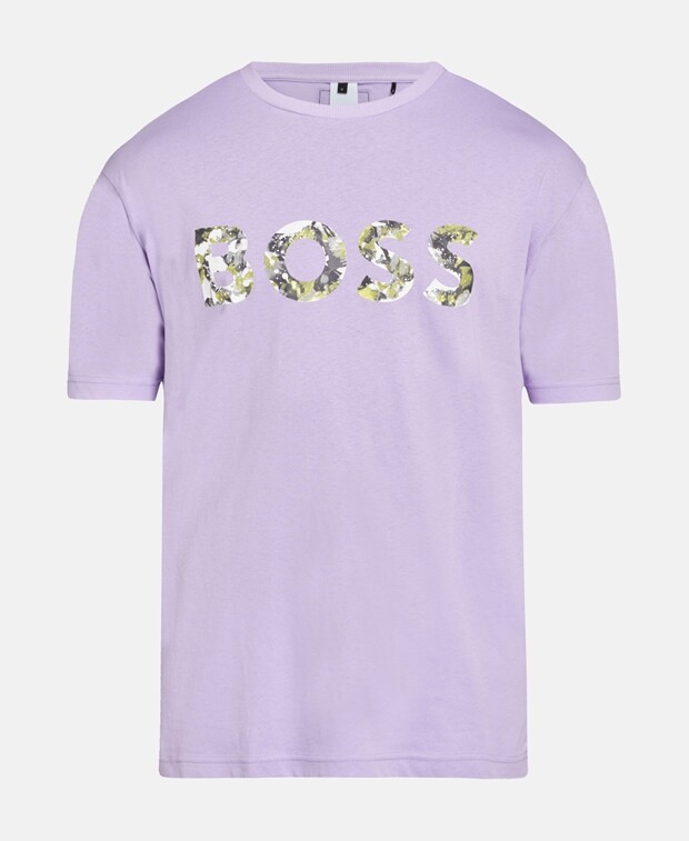 

Футболка Boss Green, сирень