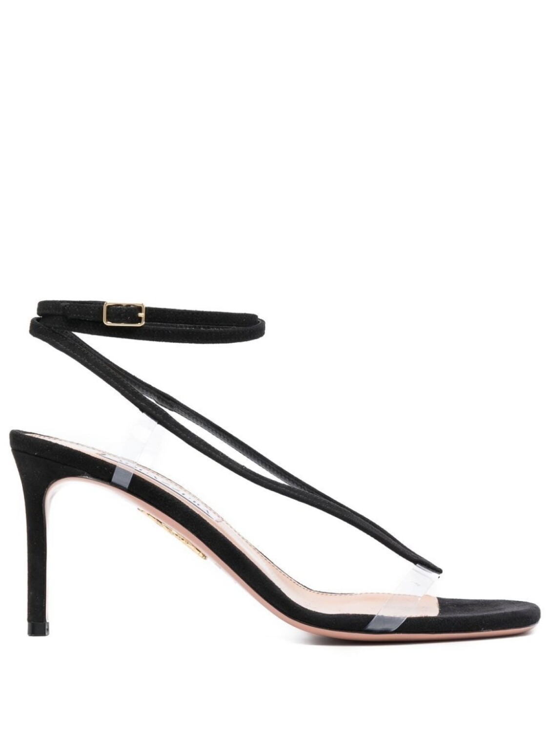 

Aquazzura босоножки Illusions Plexi 75, черный