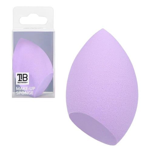 Спонж для макияжа оливковой формы, фиолетовый, 1 шт. Tools For Beauty