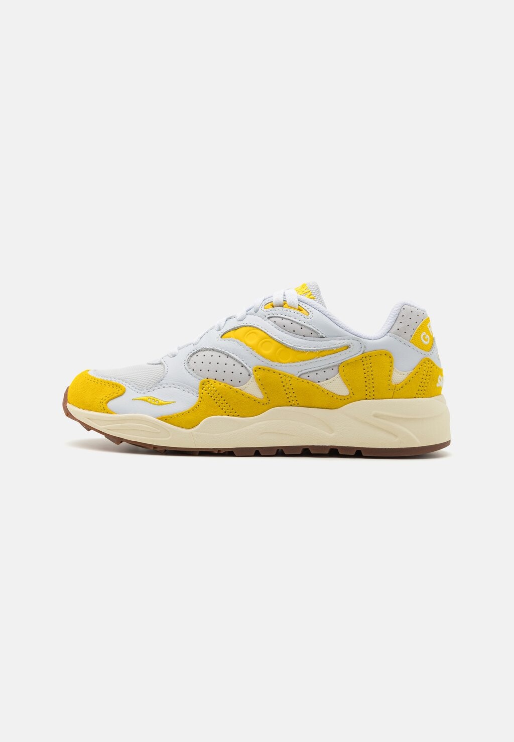 

Кроссовки низкие GRID SHADOW 2 UNISEX Saucony, цвет white/yellow