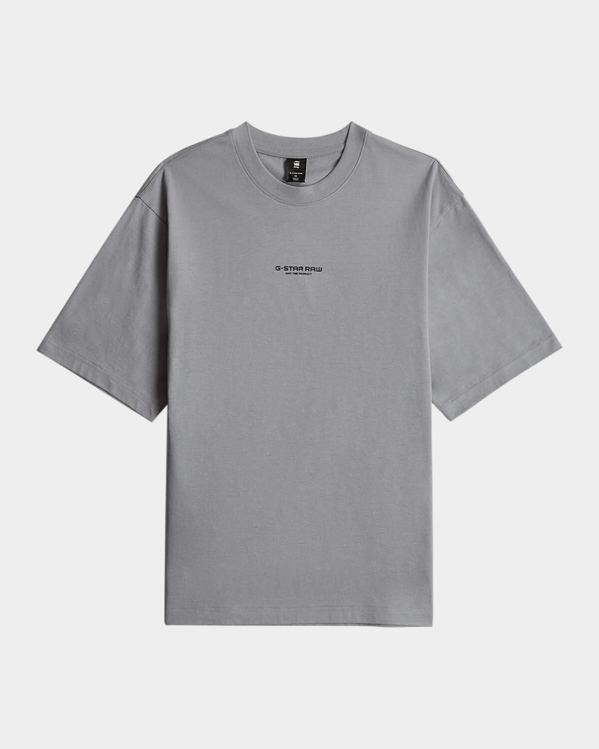 

Мужская футболка с логотипом свободного кроя G-Star Raw, цвет Sharkskin