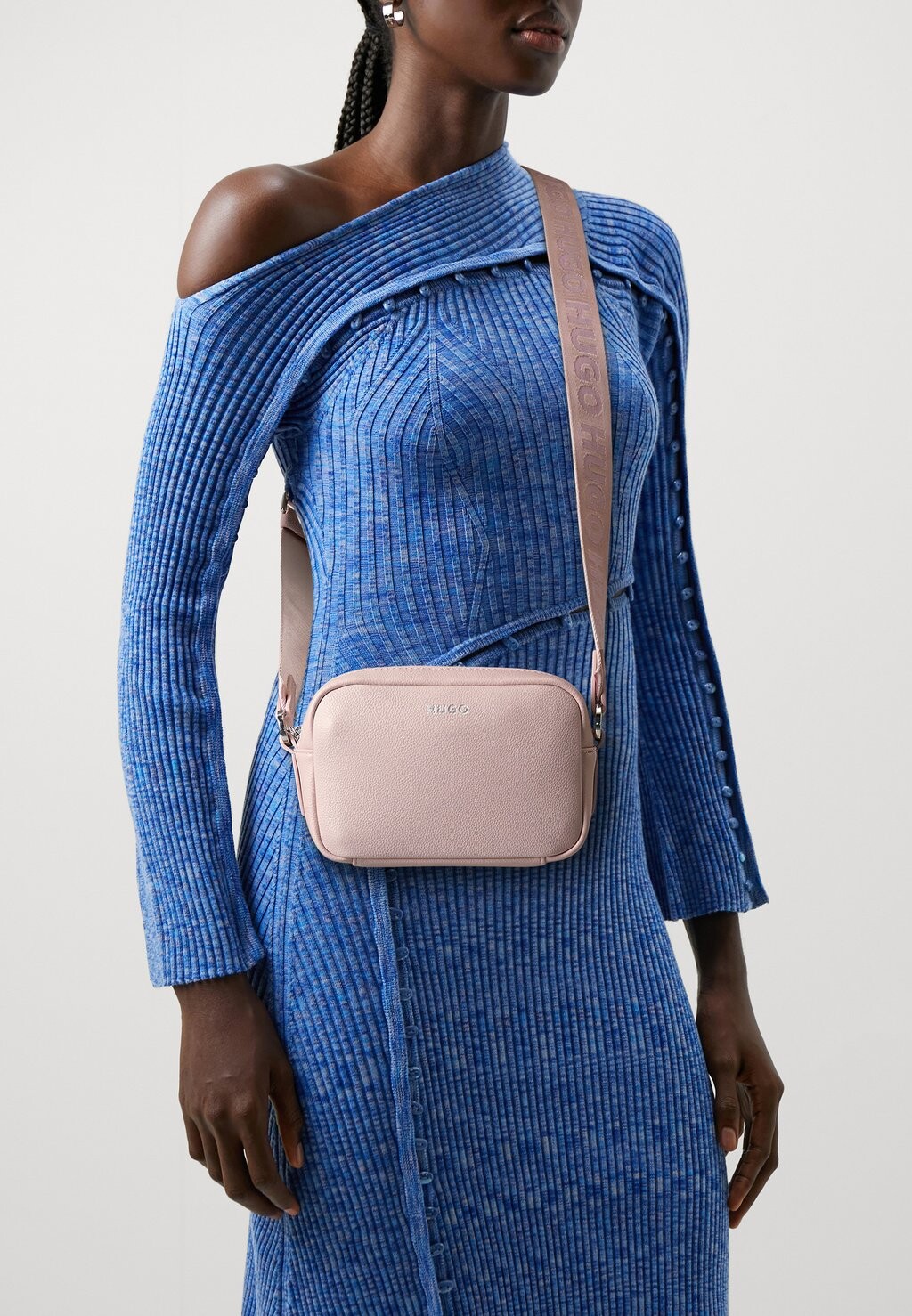 

Сумка HUGO CROSSBODY, цвет light pastel pink