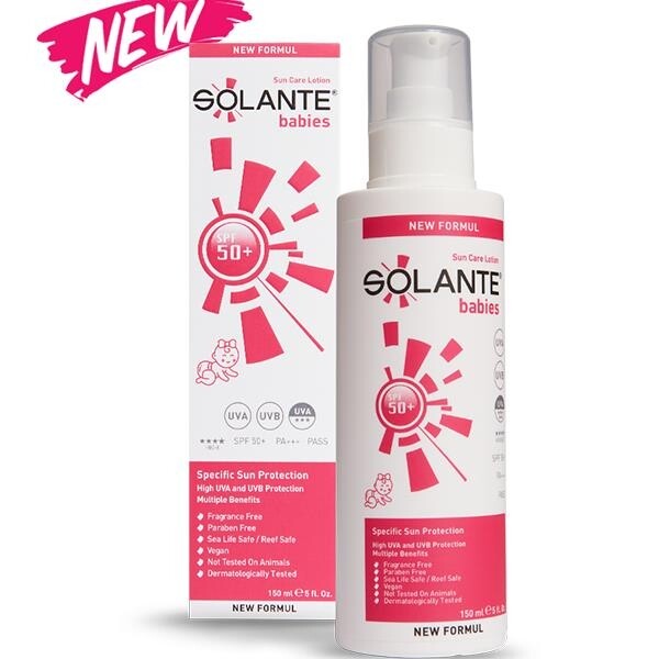 

Solante Babies Sun Care Lotion Spf 30 150 мл Солнцезащитный лосьон для малышей Лосьон для загара для младенцев