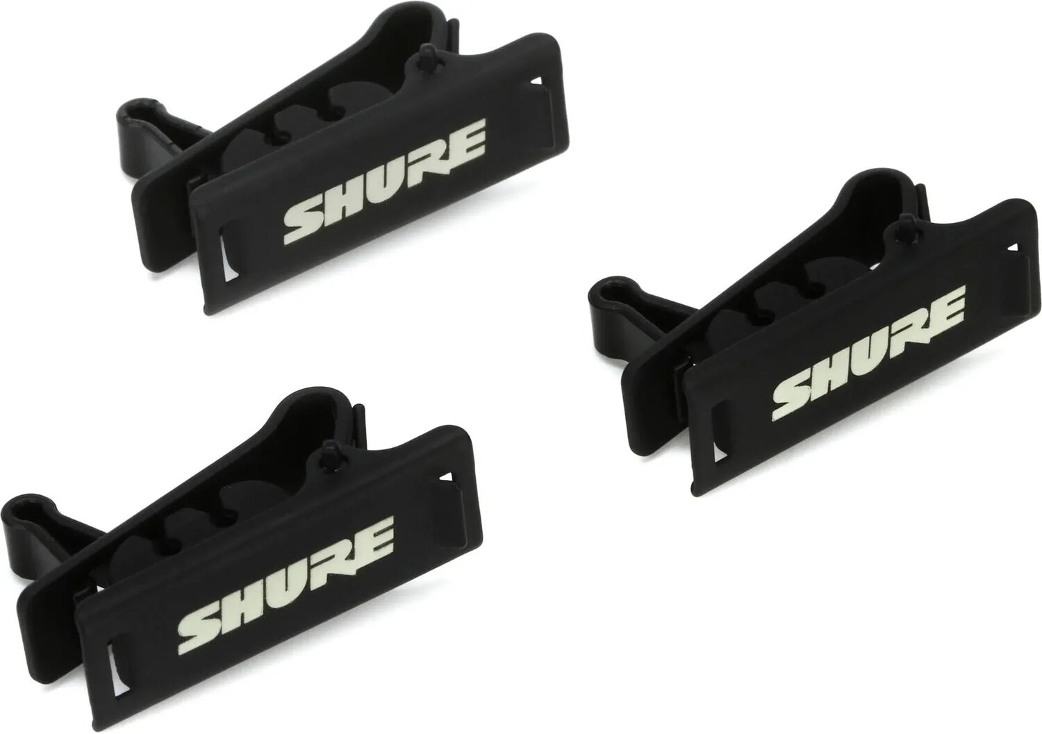 

Одинарный зажим Shure RPM40STC/B для микрофонов серии TwinPlex — черный (3 шт.)