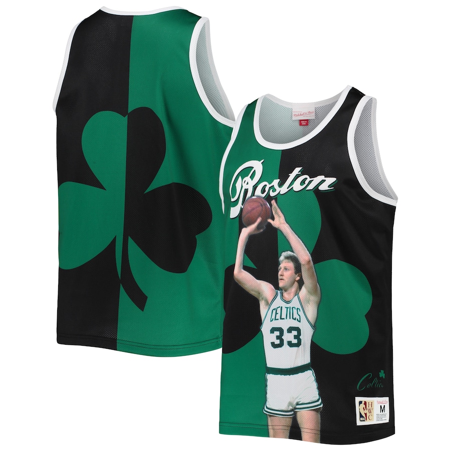 

Майка Mitchell & Ness Boston Celtics, зеленый