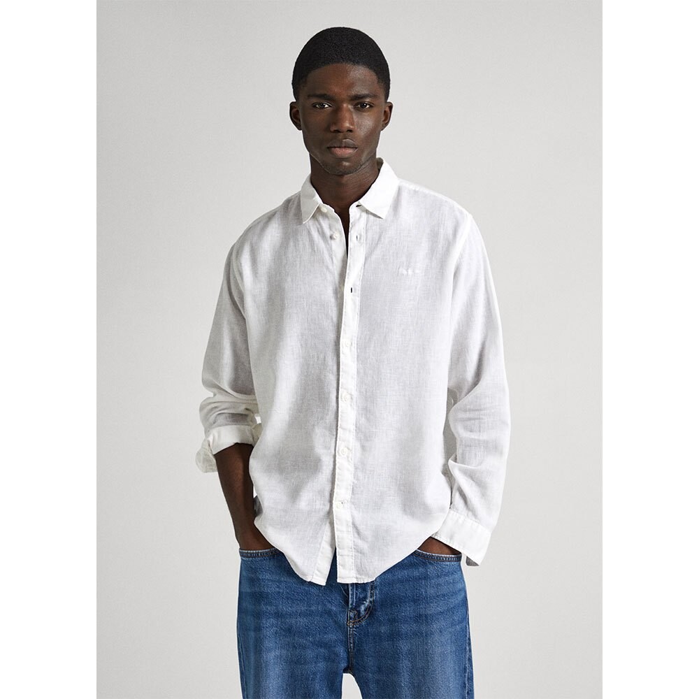 

Рубашка с длинным рукавом Pepe Jeans Paytton, белый