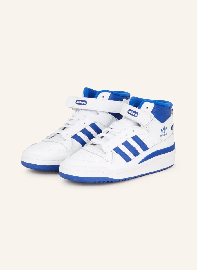 

Высокие кеды forum mid Adidas, белый