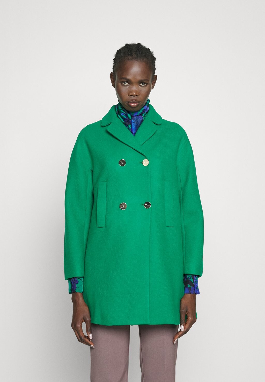 

Пальто классическое Cappotto Navetta LIU JO, зеленый