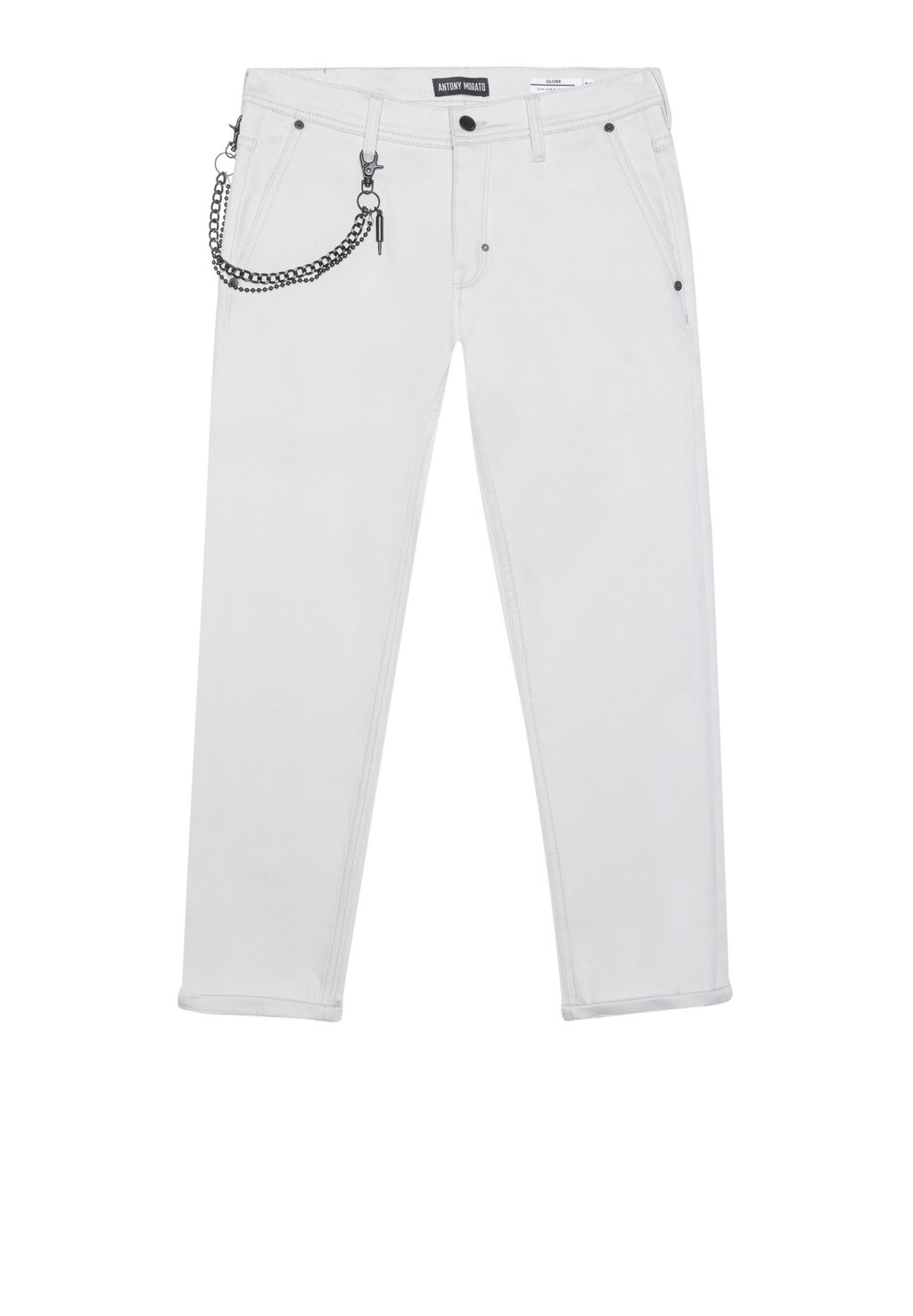 

Брюки Oliver Slim-Fit Ankle-Length Trousers Antony Morato, цвет ice