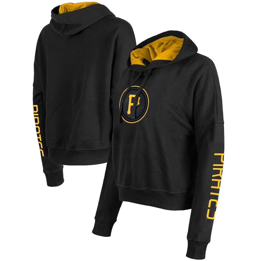

Пуловер с капюшоном New Era Pittsburgh Pirates, черный