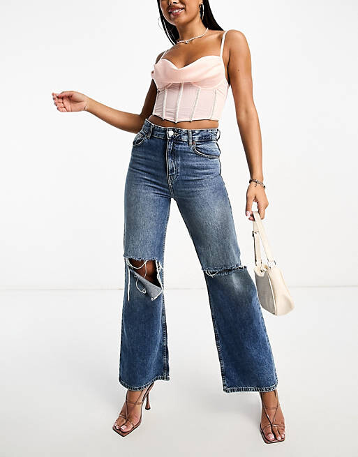 

Корсет из эластичного атласа ASOS DESIGN с румяной отделкой стразами