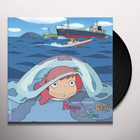 Виниловая пластинка Joe Hisaishi - Ponyo On the Cliff By the Sea ponyo on the cliff by the sea studio ghibli miyazaki hayao cartoon print shopping bags girls fashion casual pacakge hand bag