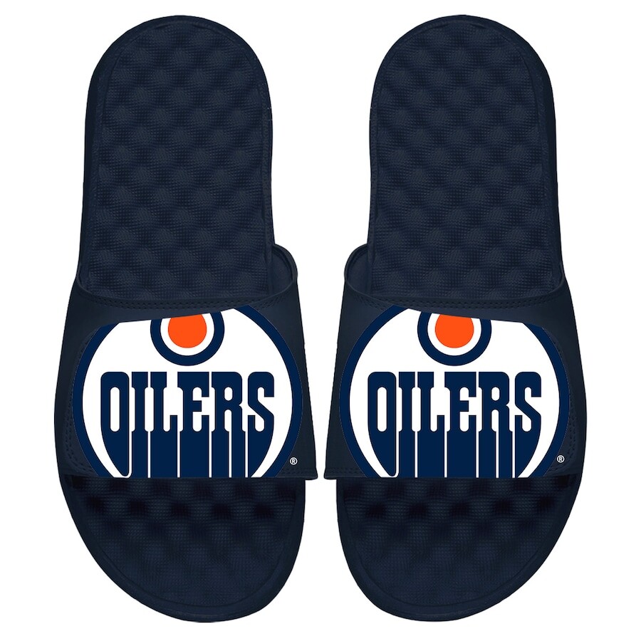 

Шлепанцы ISlide Edmonton Oilers, нави