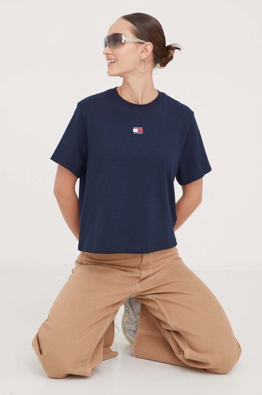 

Футболка Tommy Jeans, темно-синий
