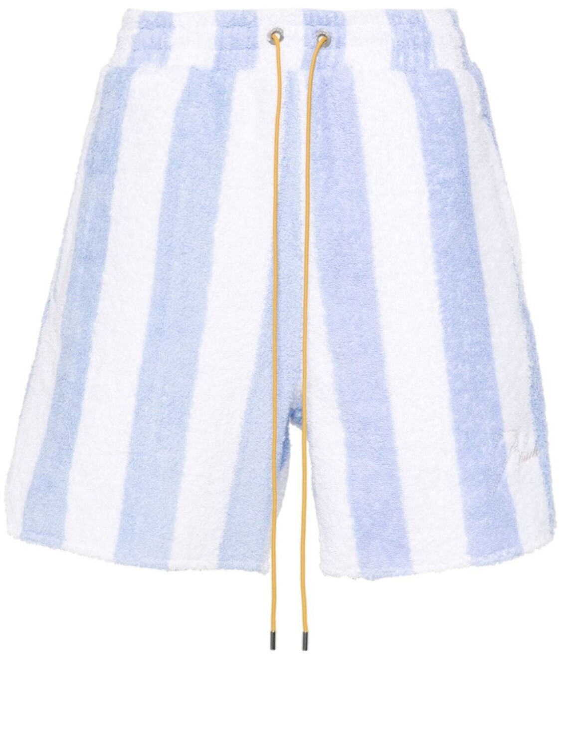 

RHUDE шорты Striped Loop Terry, синий