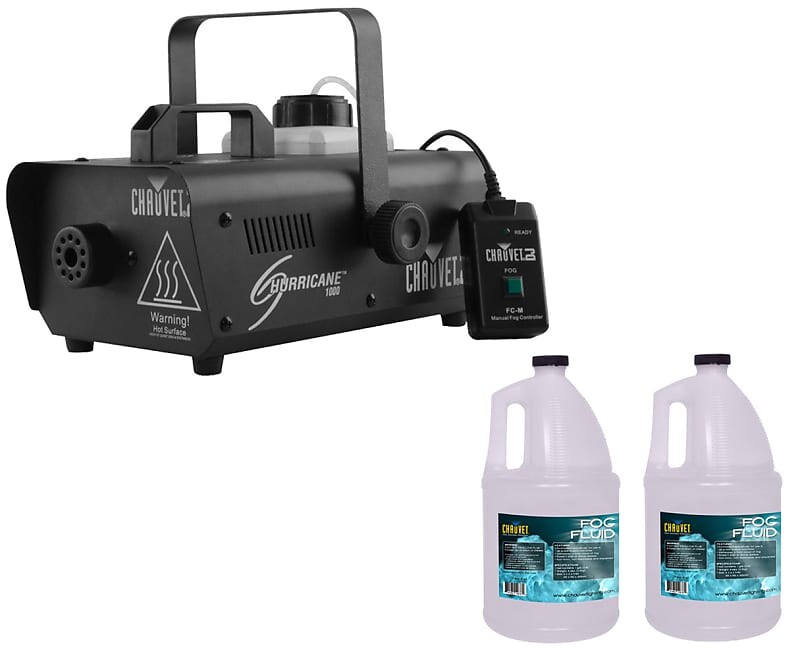 

Дымогенератор Chauvet Hurricane 1000 Compact Fog Machine with Remote