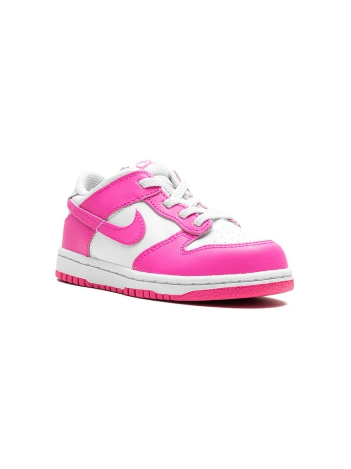 

Кроссовки Dunk Low TD White/Laser Fuschia Nike Kids, белый