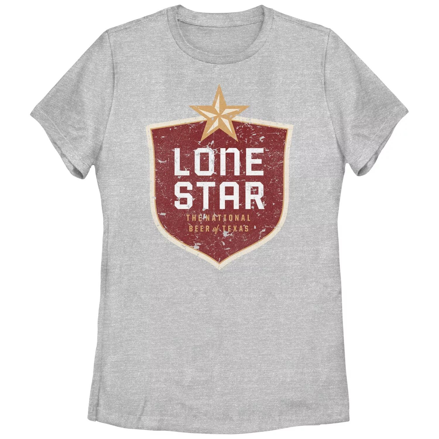 

Футболка с графическим принтом Pabst Lone Star Beer Crest для юниоров Licensed Character