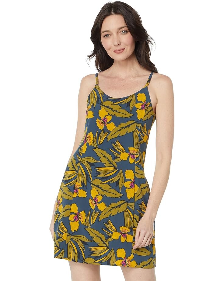 

Платье Toad&Co Sunkissed Sleeveless Skort, цвет Midnight Aloha Print