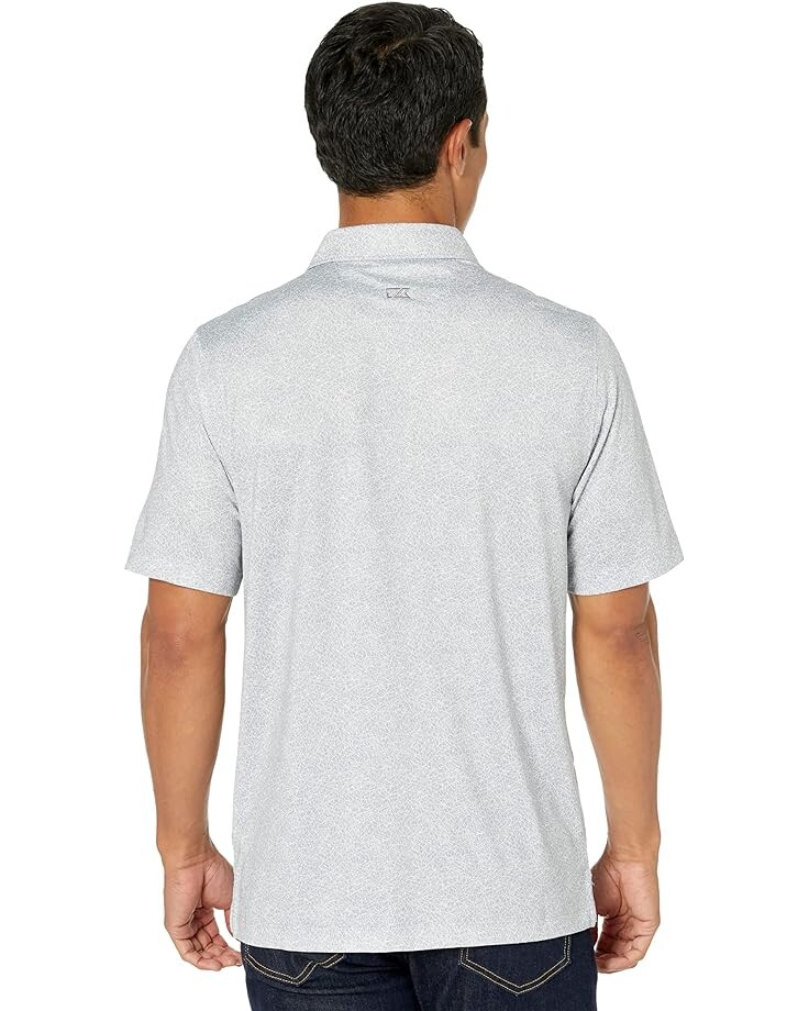 

Поло Cutter & Buck Pike Constellation Print Stretch Polo, цвет Polished