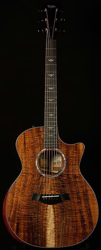 Акустическая гитара Taylor Guitars Custom GA - AA Koa акустическая гитара taylor custom ga hand selected hawaiian koa special