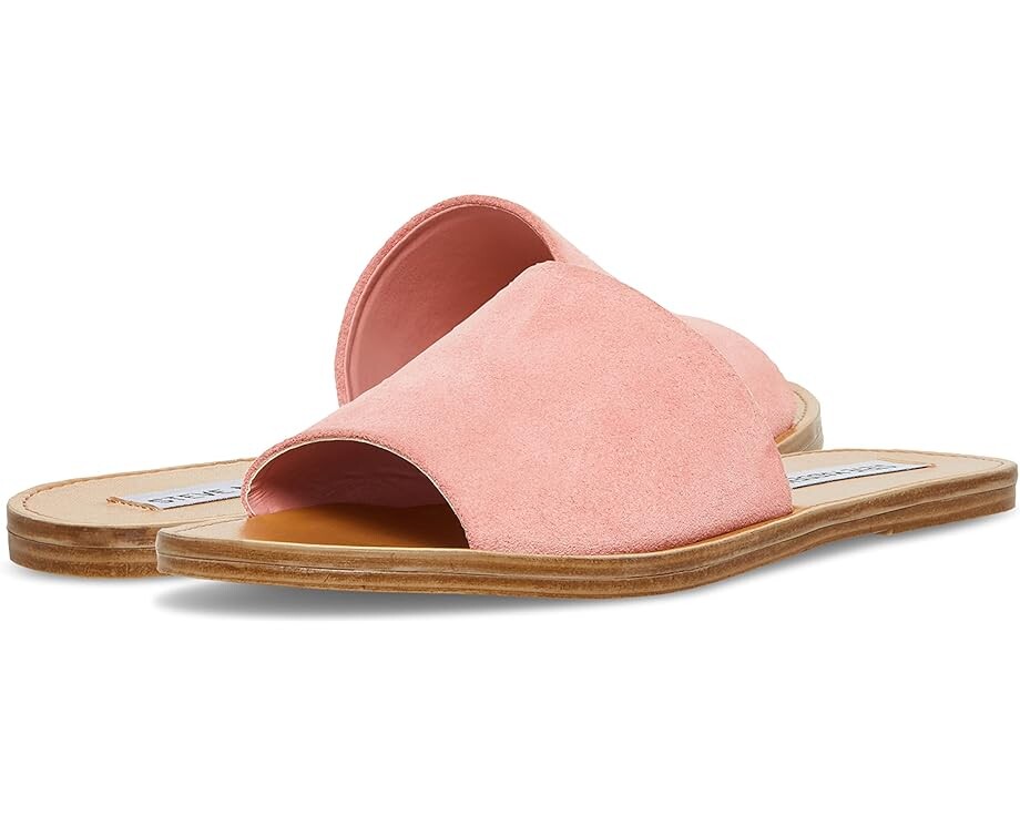 Сандалии Steve Madden Grace Slide Sandal, цвет Light Pink Suede