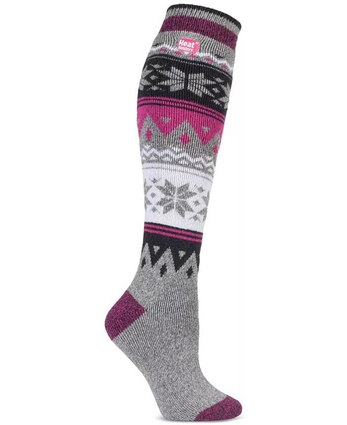 

Длинные носки Laura Fair Isle Heat Holders, фиолетовый
