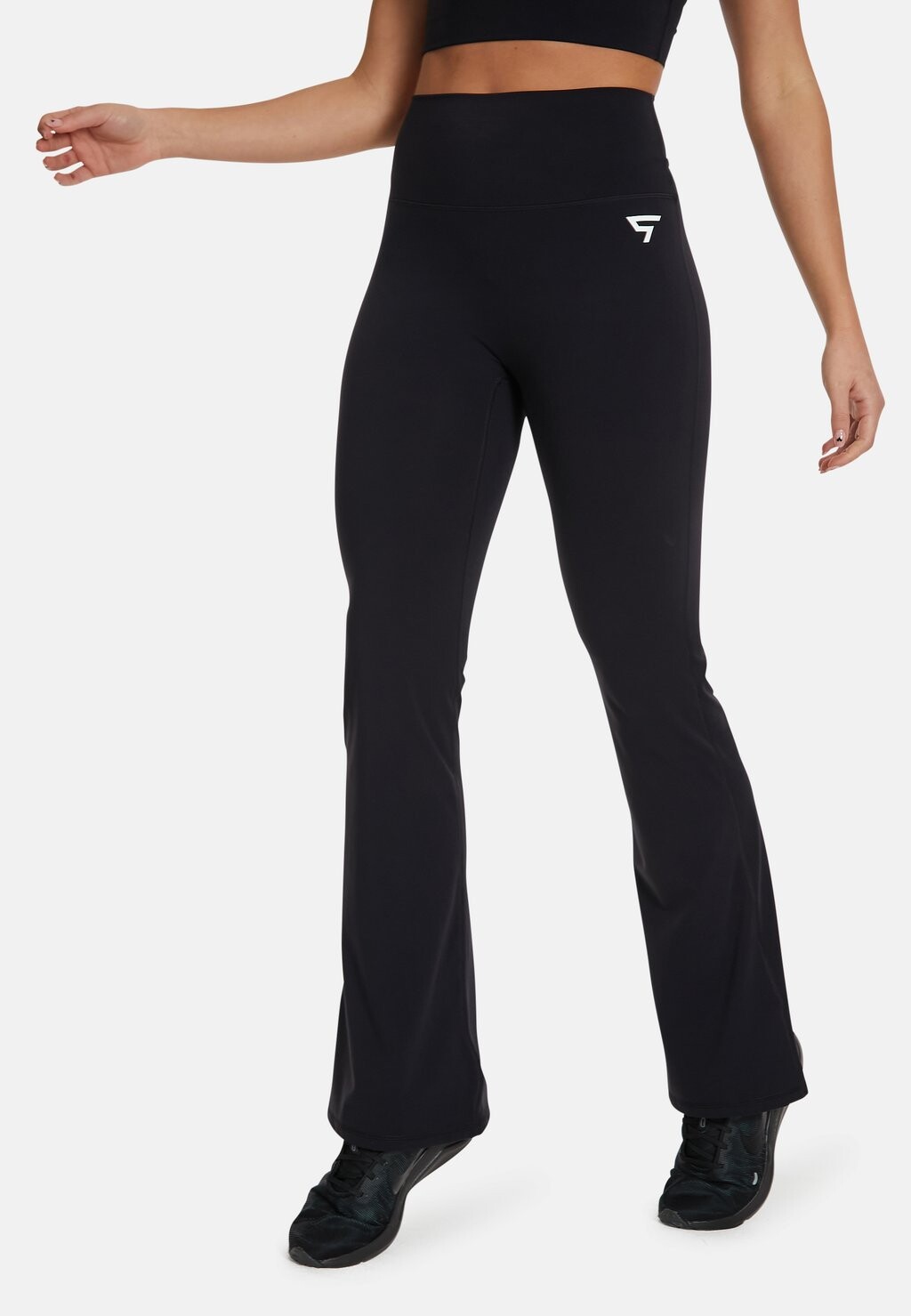 

Брюки BRISK SPORT FLARE, Leggings SQUATPROOF, черный
