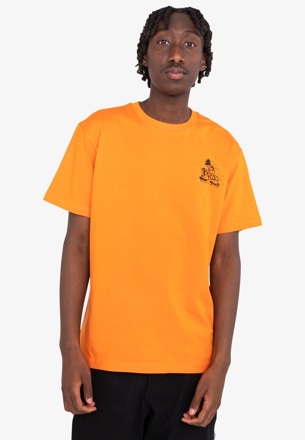 

Футболка с принтом PELAGE GRAPHIC UNISEX Element, цвет orange