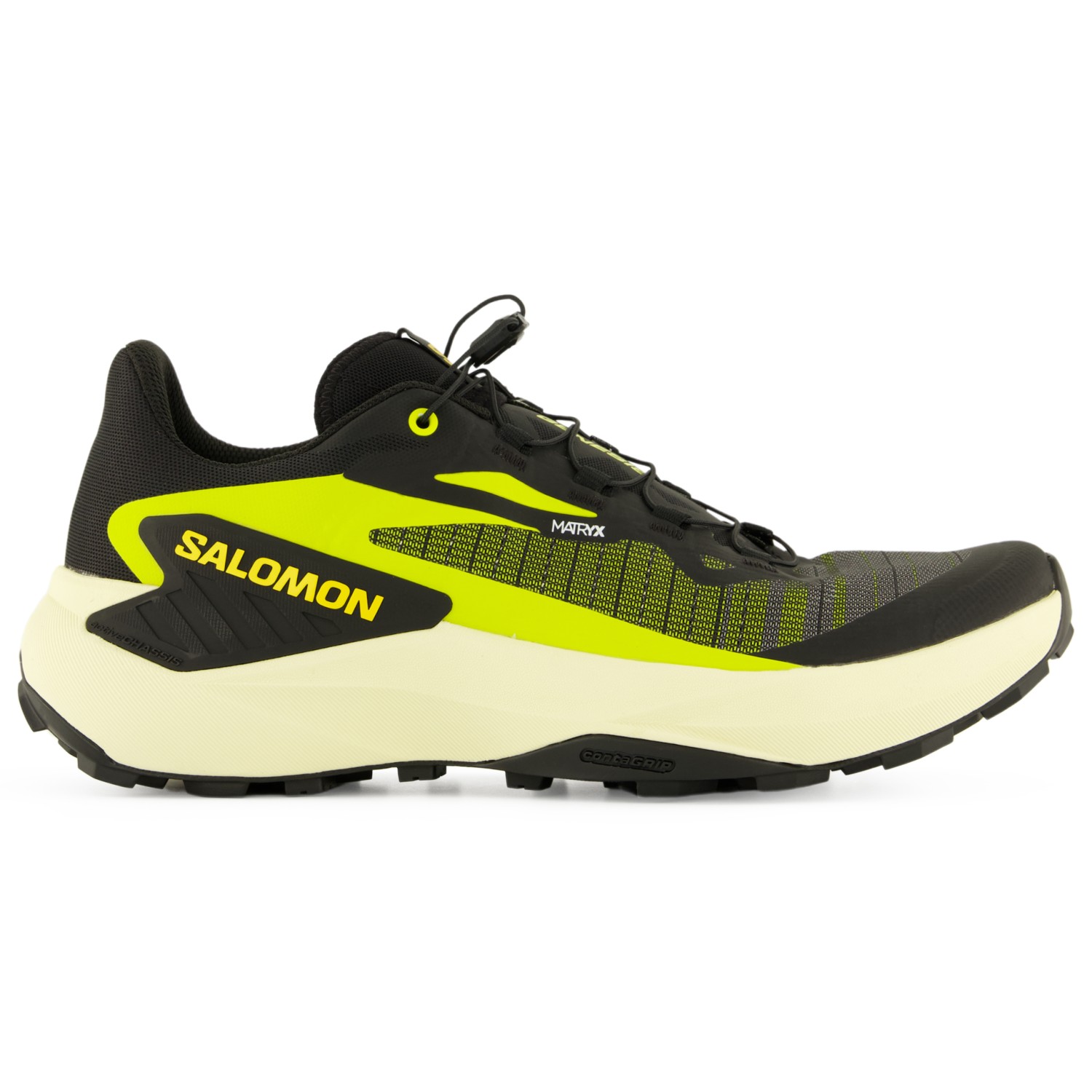 Кроссовки для бега по пересеченной местности Salomon Genesis, цвет Black/Sulphur Spring/Transparent Yellow кроссовки genesis soley unisex black