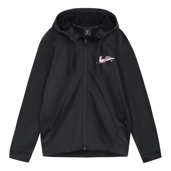 Куртка Nike Therma Dri-FIT Full-length zipper Cardigan Training hoodie Black, черный фото