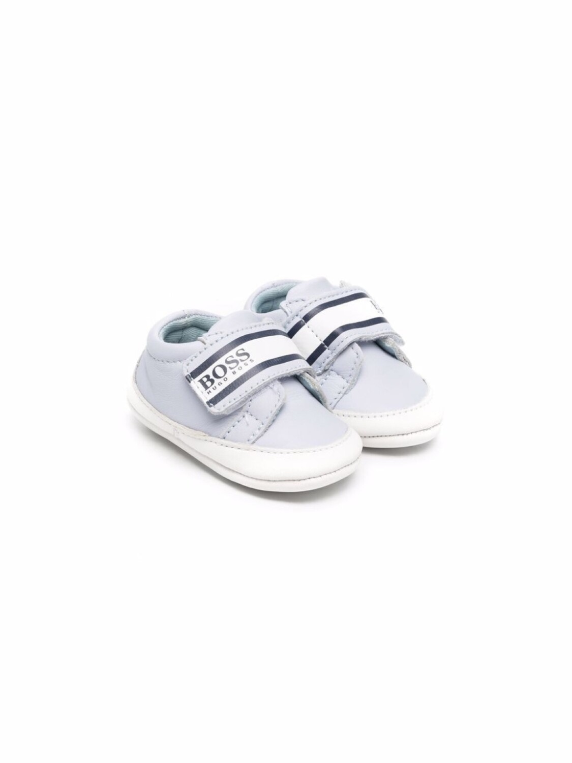 

BOSS Kidswear кроссовки на липучках, синий
