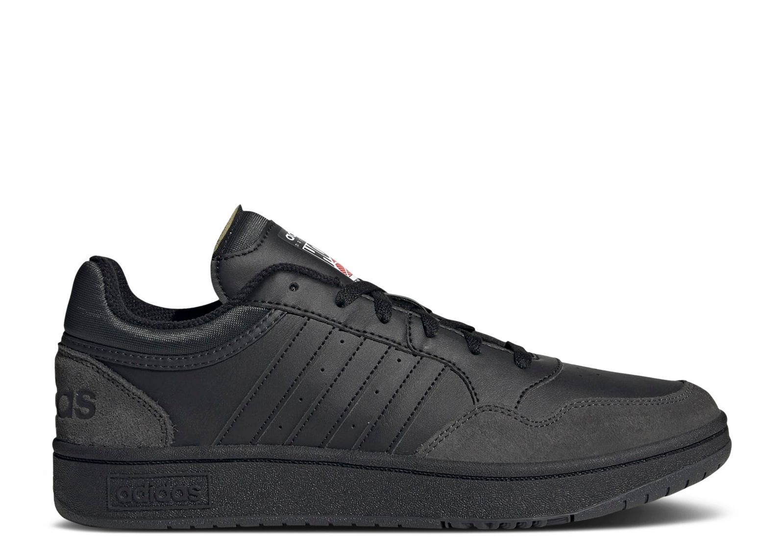 

Кроссовки adidas Hoops 3.0 Low 'Black Carbon', черный