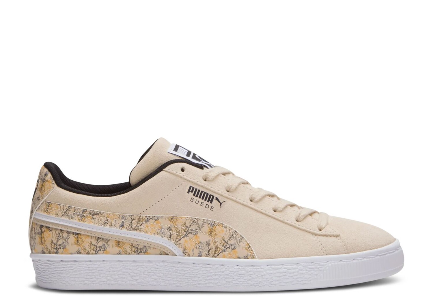 Кроссовки Puma Suede Triplex 'Botanics', кремовый кроссовки puma suede triplex nimbus cloud sweet grape кремовый