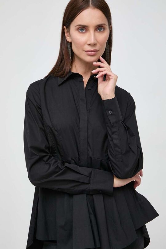 

Хлопчатобумажную рубашку Pinko, черный