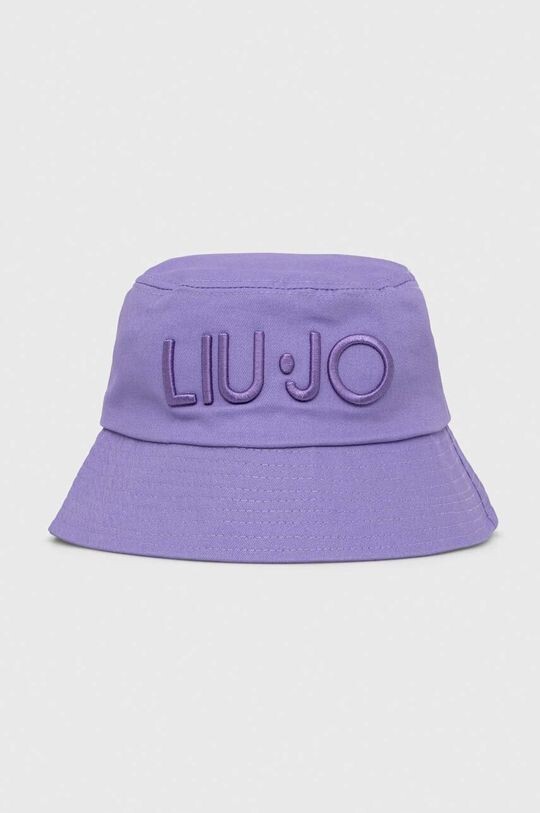 

Хлопковая шапка Liu Jo, фиолетовый