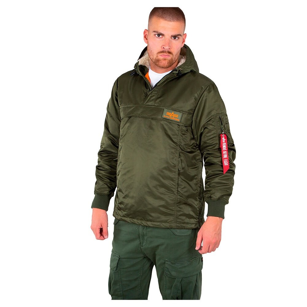 

Анорак Alpha Industries HPO, зеленый