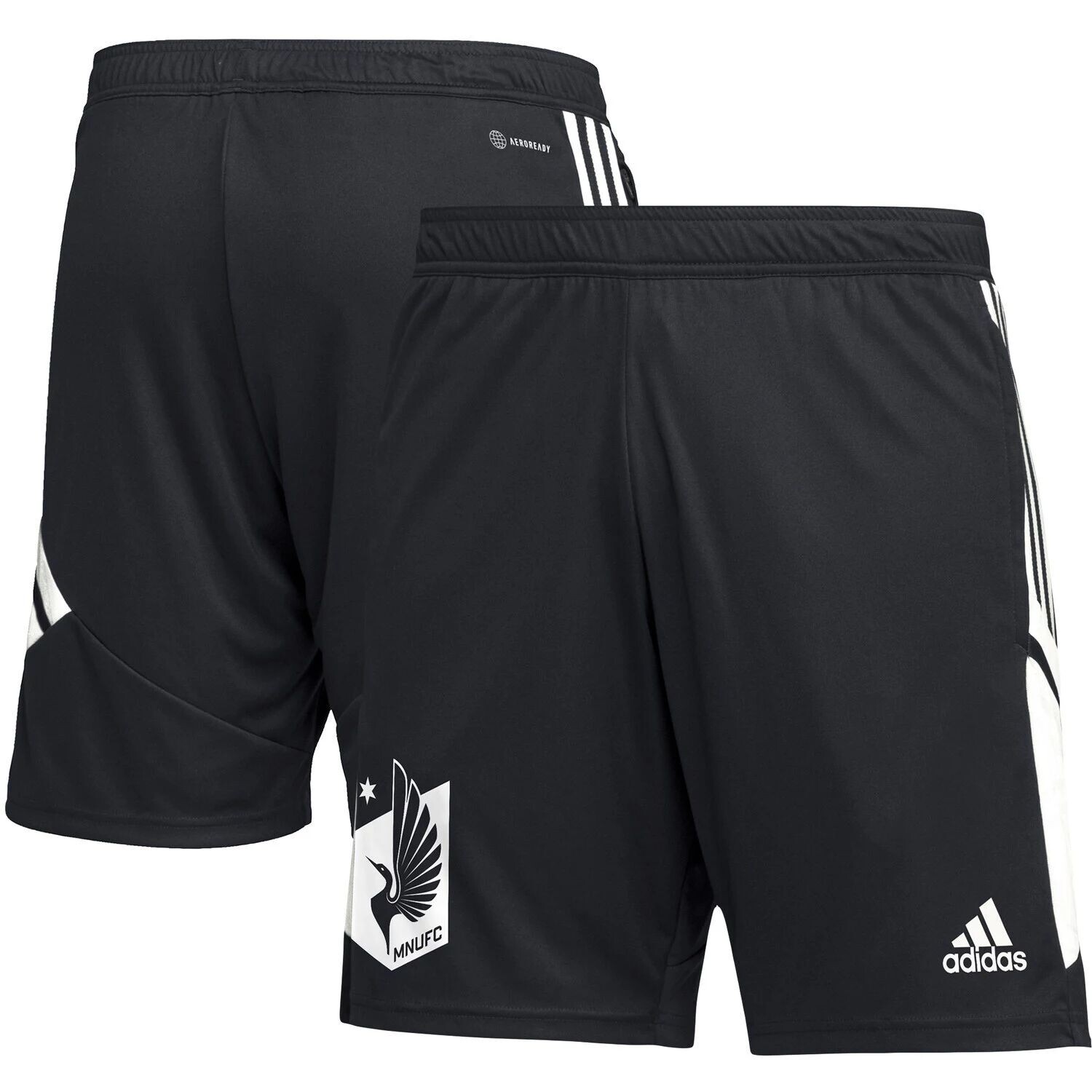 

Мужские черные футбольные шорты AEROREADY Minnesota United FC Training adidas