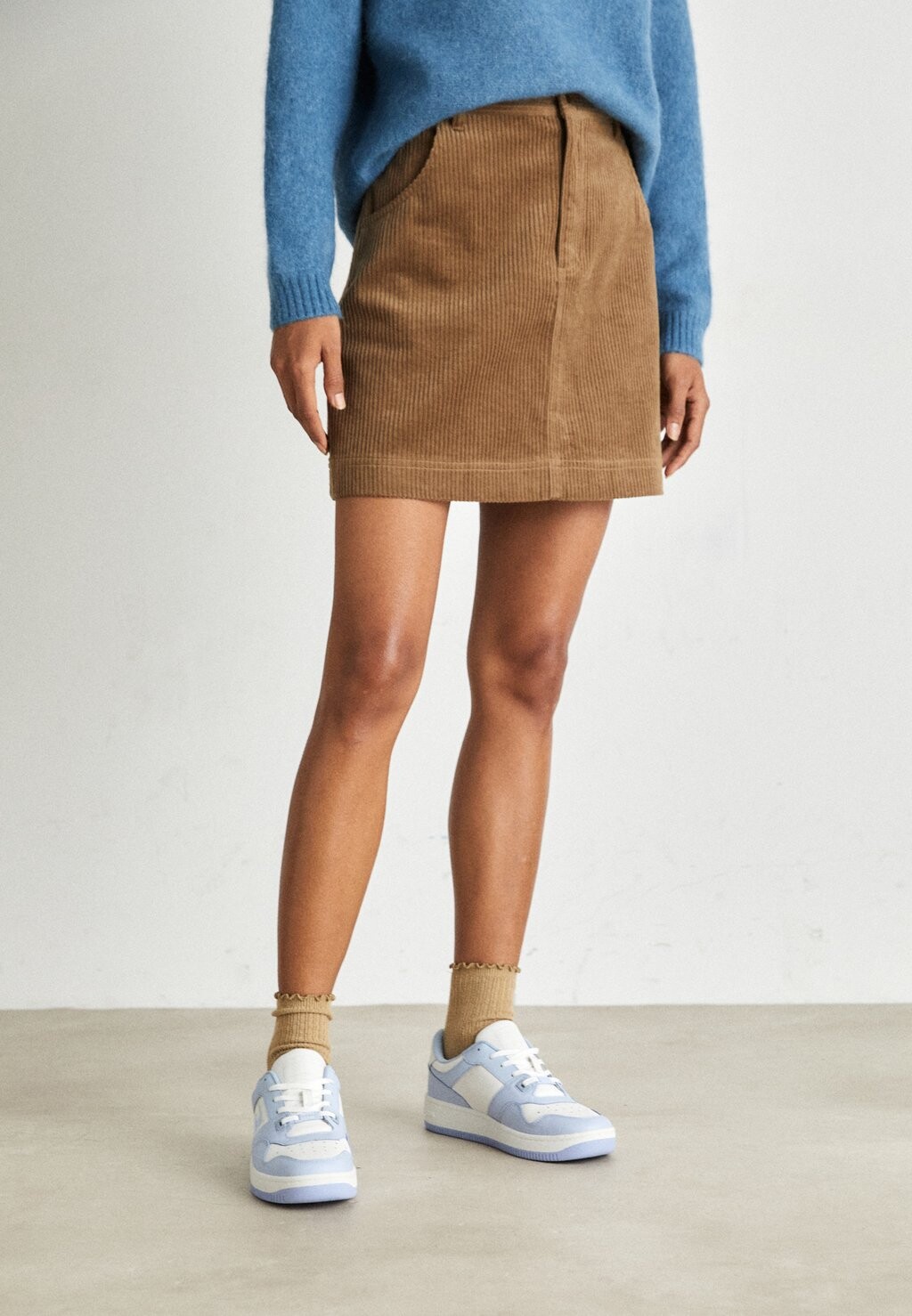 

Юбка А-силуэта OAKFIELD SKIRT Barbour, серо-коричневый