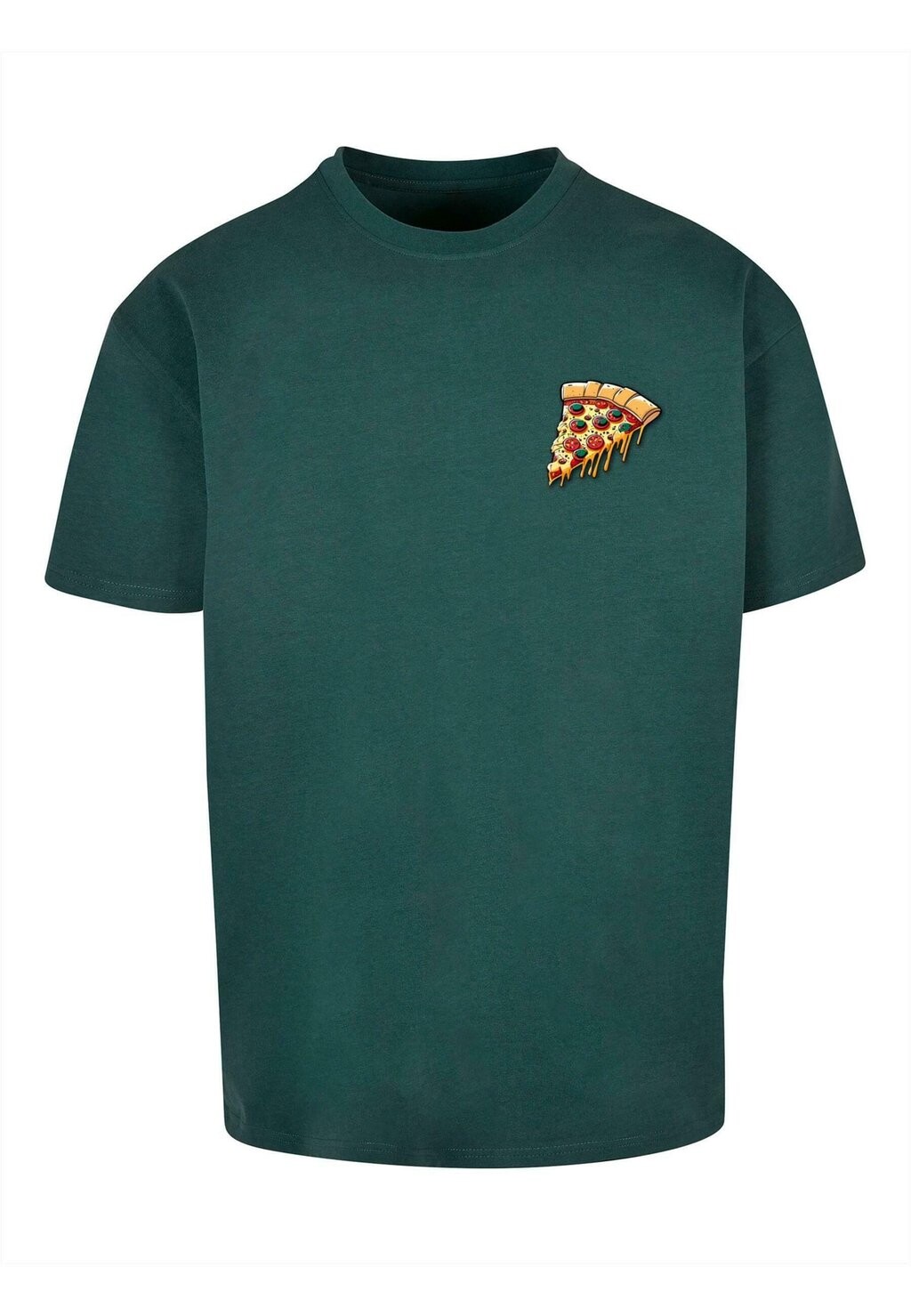 

Футболка с принтом PIZZA COMIC HEAVY Merchcode, цвет bottlegreen
