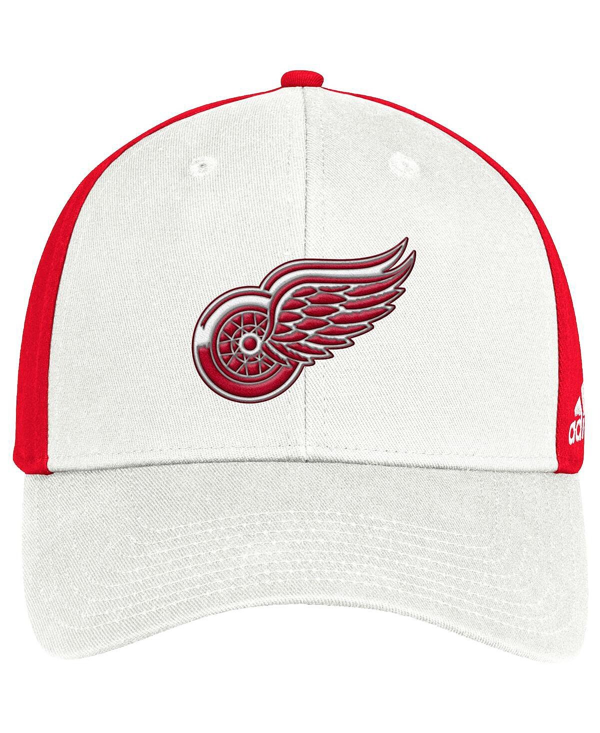 

Мужская регулируемая кепка белого, красного цвета Detroit Red Wings Team adidas