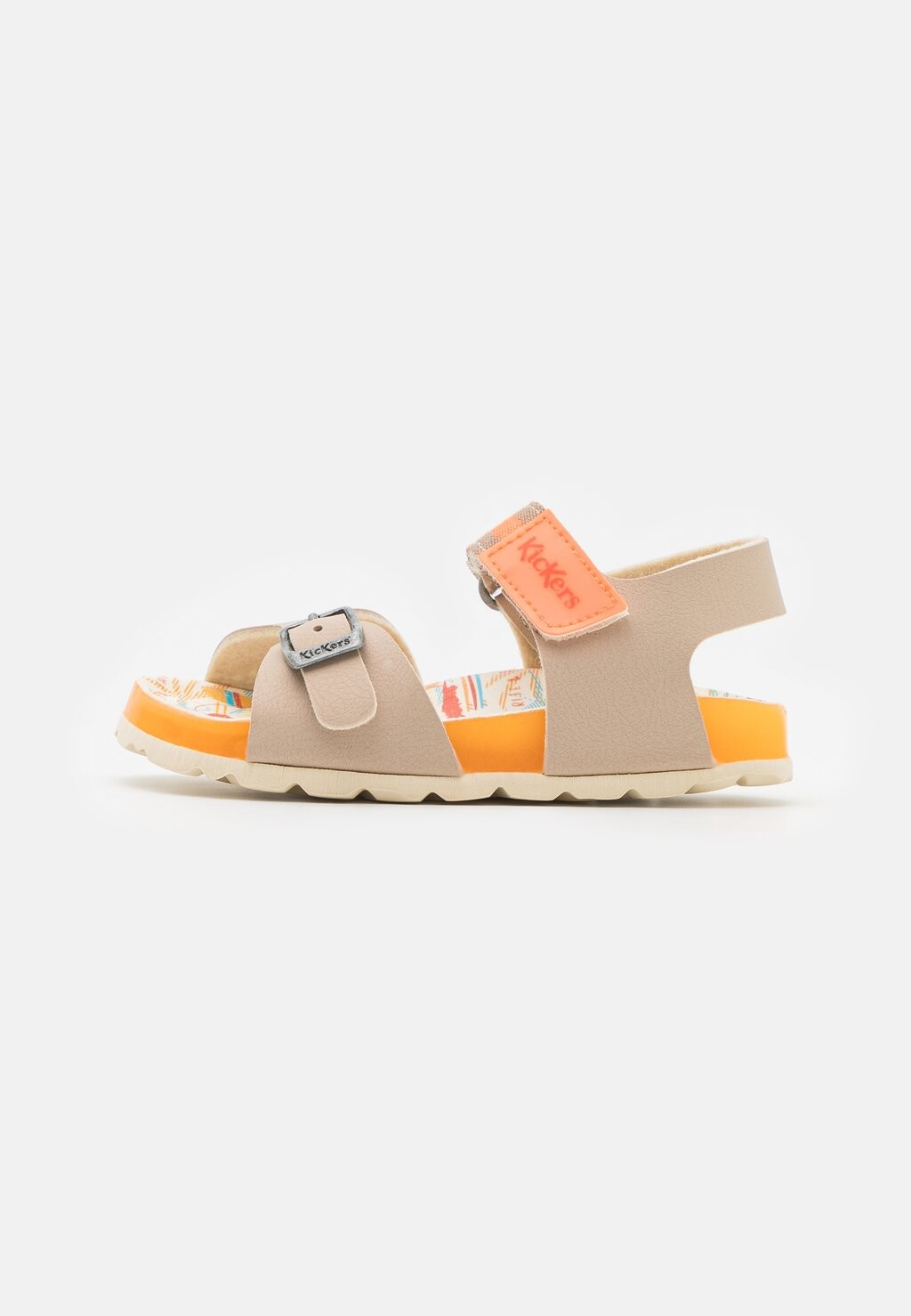 

Сандалии с ремешком SOSTREET Kickers, цвет beige/orange