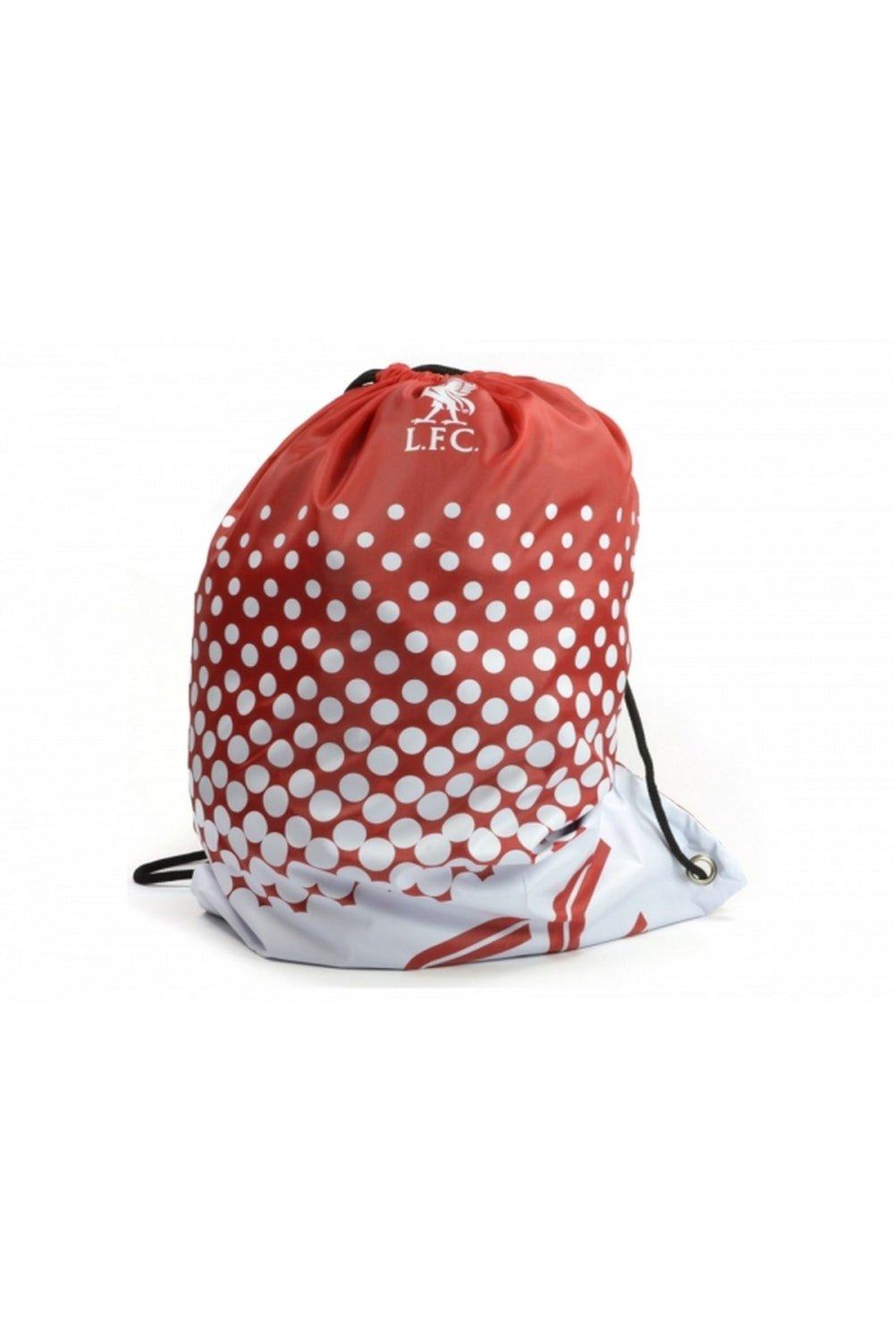 цена Официальная спортивная сумка Football Fade Design Liverpool FC, красный