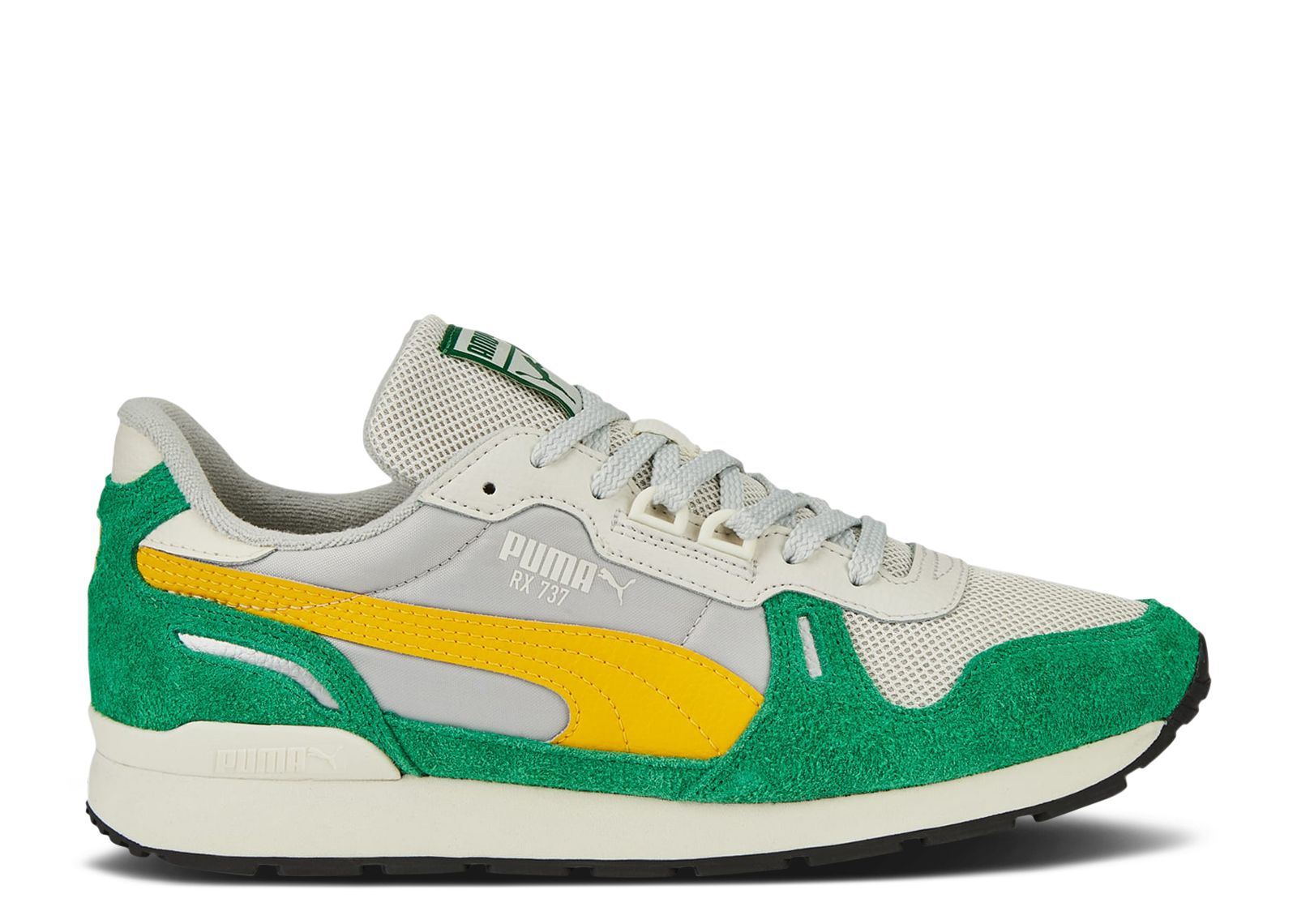 

Кроссовки Puma Rx 737 New Vintage 'Nimbus Cloud Amazon Green', белый, Белый;серый