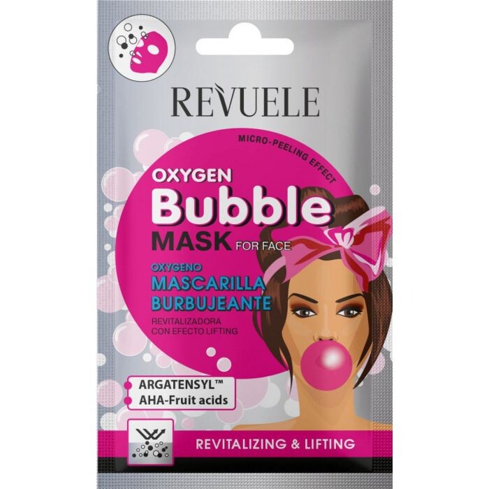 

Маска для лица Oxigen Bubble Mask Mascarilla Facial Revitalizante Revuele, 15 ml