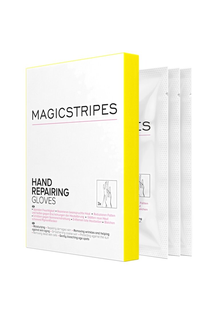 

Маска для рук HAND REPAIRING GLOVES BOX 3 PAIRS Magicstripes, цвет neutral